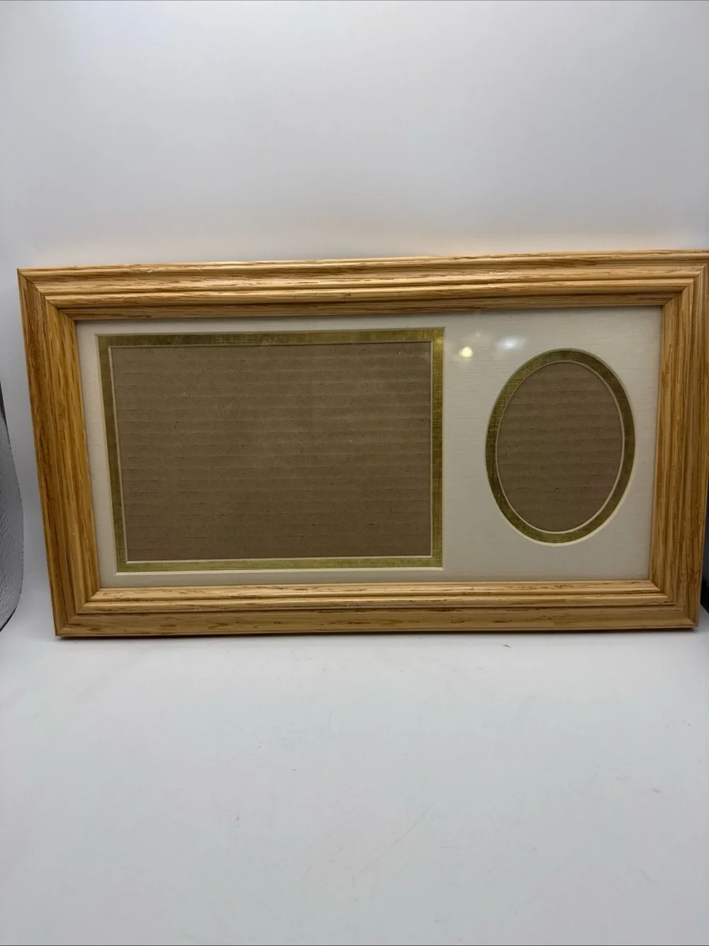 Vintage Grandmacore Brown Wood 8X13